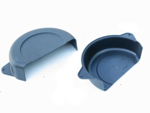 Osłona lewa kosiska traktorka Husqvarna, M200 - 107TC, M155 - 107TC