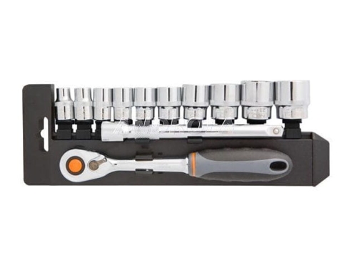08-653 Klucze nasadowe 3/8" zestaw 12szt NEO