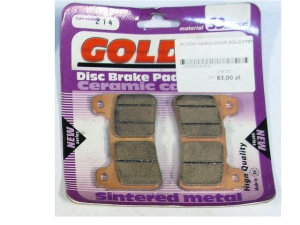 Klocki hamulcowe Gold Fren 214S3, Honda CBR 1000
