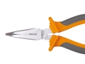 01-015 Szczypce wydłużone wygięte 160 mm. NEO