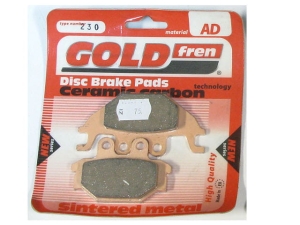 Klocki hamulcowe Gold Fren 230AD, Yamaha YZF-R 125