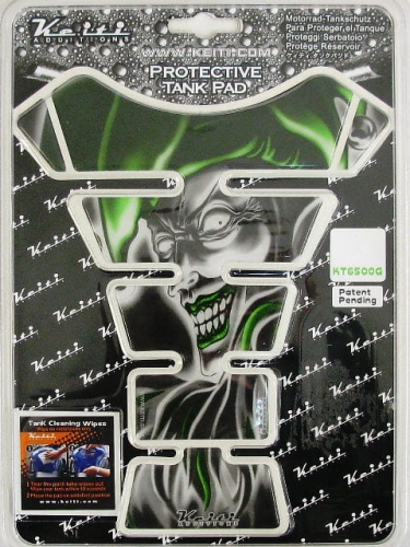 KT6500G Tankpad (naklejka na bak) KEITI Clown green