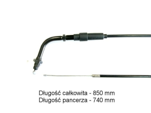 Linka gazu do skutera/motorowera